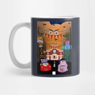 Happy Halloween from Radiator Springs Mug